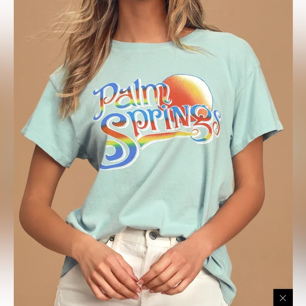 Daydreamer Palm Springs Tour Boyfriend Tee